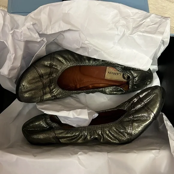 Lanvin women’s ballerina flats - Picture 7 of 8